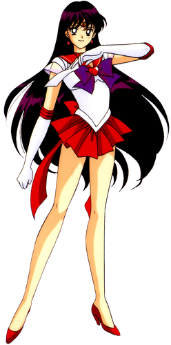 Eternal Sailor Mars Transformation Pose by youaremagical12345 on DeviantArt