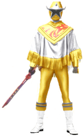 Ninja Steel Gold Ranger Superstar mode