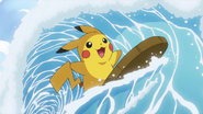 Surfing Pikachu BW087