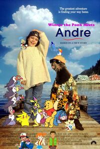 Winnie the Pooh Meets Andre Poster