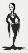 Morticia in the 1990's animated series