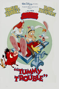 Timon and Pumbaa's adventures of Tummy Trouble Poster