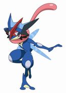 Ash Greninja form