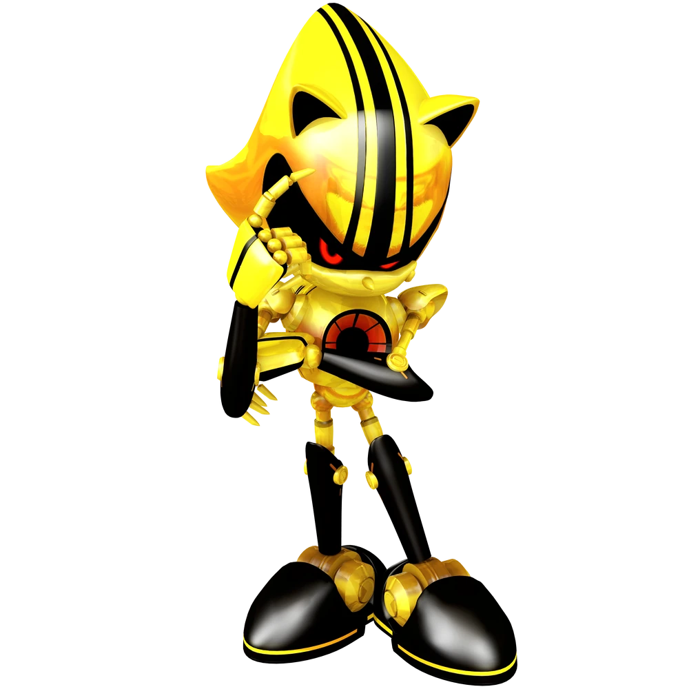 Neo Metal Sonic Render By Nibroc Rock-d9t21s8 - Sonic Heroes Metal