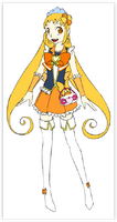 Stella in her Precure/Glitter Force Warrior Style