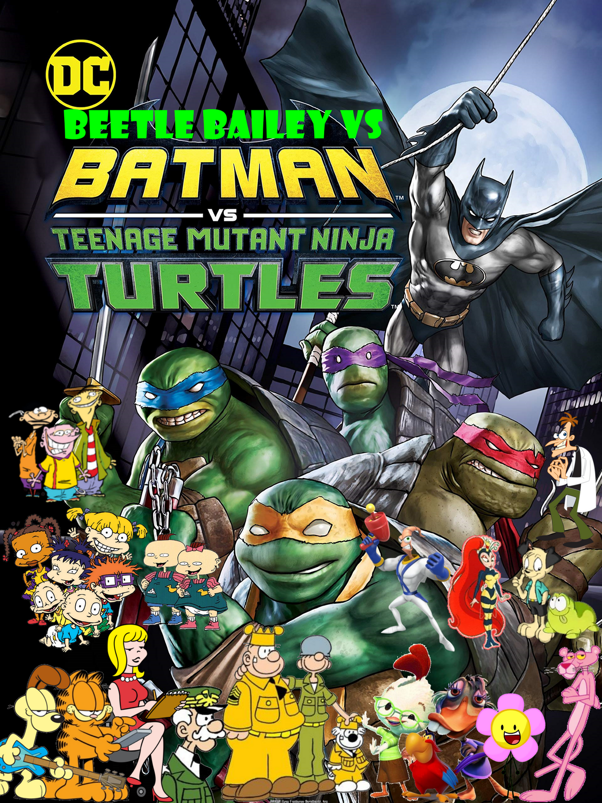 Beetle Bailey vs Batman vs Teenage Mutant Ninja Turtles | Pooh's Adventures  Wiki | Fandom