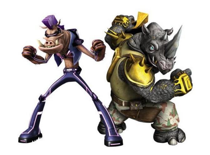 rocksteady and beebop tmnt 4