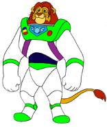 Simba as a Space Ranger