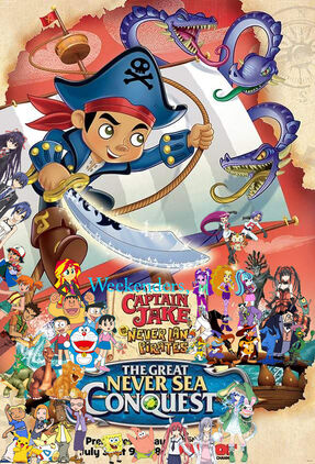 Weekenders, Captain Jake and the Never Land Pirates- The Great Never Sea Conquest