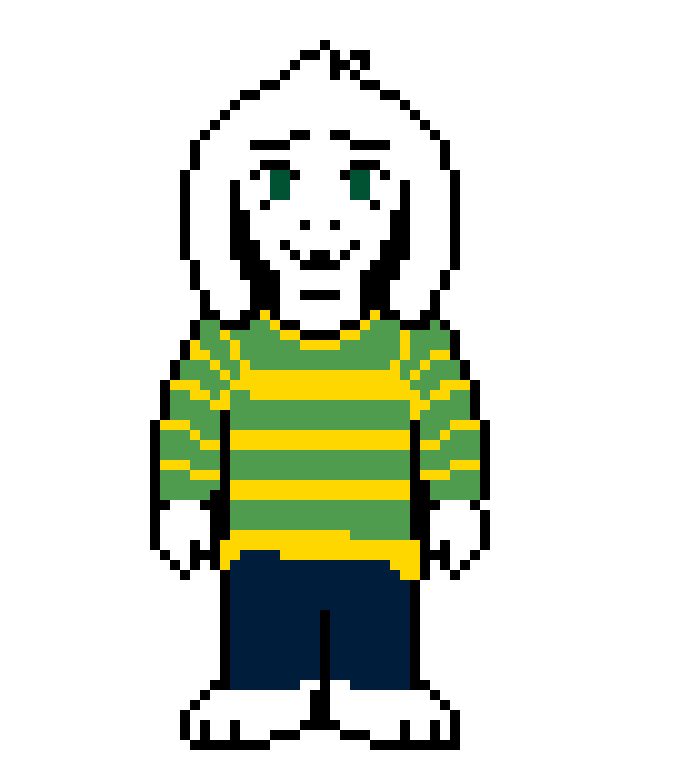 Asriel Dreemur Asriel Dreemurr God Of Hyperdeath Pixe 6245