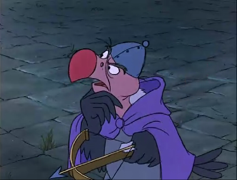 Trigger and Nutsy were the characters in Robin Hood. 