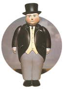 Sir Topham Hatt in his model version