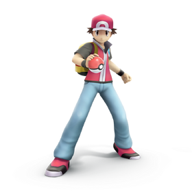 Pokemon trainer smash bros trophy render by nibroc rock-d9u0xrd