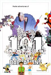 Pooh's adventures of 101 Dalmatians poster