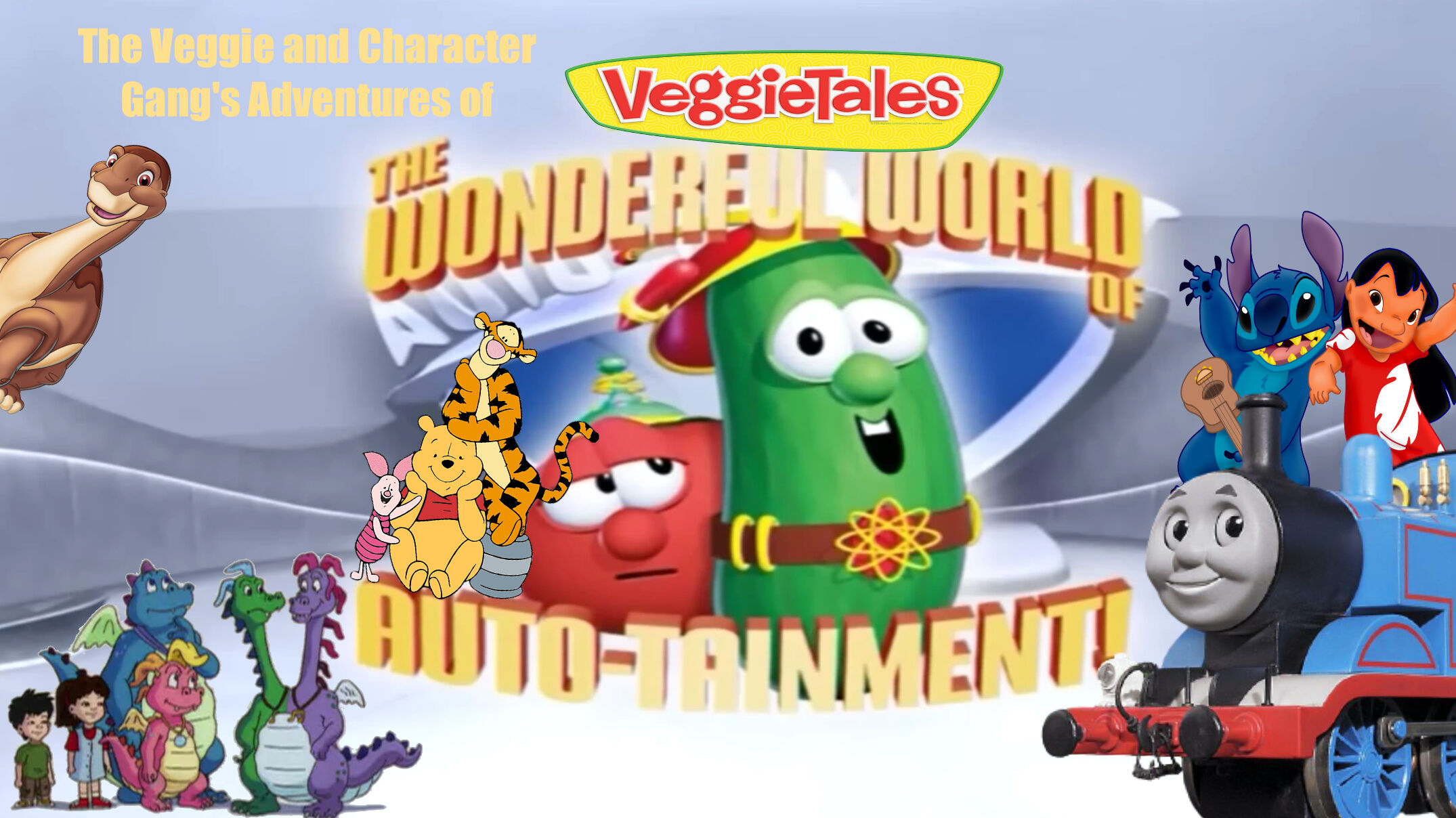 The Veggie and Character Gang's Adventures of The Wonderful World of  Auto-Tainment! | Pooh's Adventures Wiki | Fandom