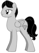 Spencer as a pegasus stallion