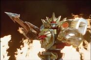 Wild Force Megazord Spear and Knuckle Mode