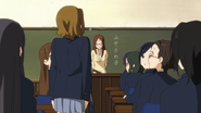 Ritsu's first day in class