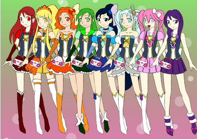 Happiness sky pretty cure by tloz freack123-d8hv57n