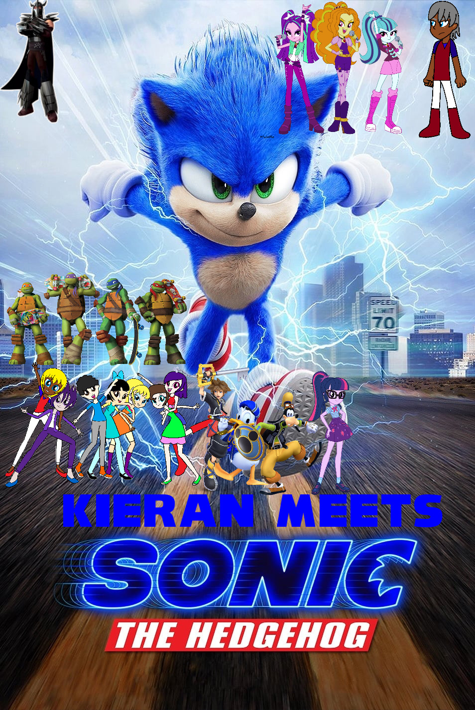 Sonic the Hedgehog (2020) movie poster