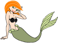 Kim Possible as a Mermaid