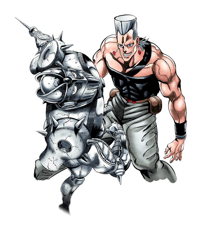 Mobile - JoJo's Pitter-Patter Pop! - Jean Pierre Polnareff & Silver Chariot  (Sword Boiling with Rage) - The Spriters Resource