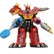 Dino Charge Megazord Tri-Ankylo Formation