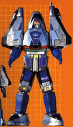 Time Force Megazord (Mode Blue)