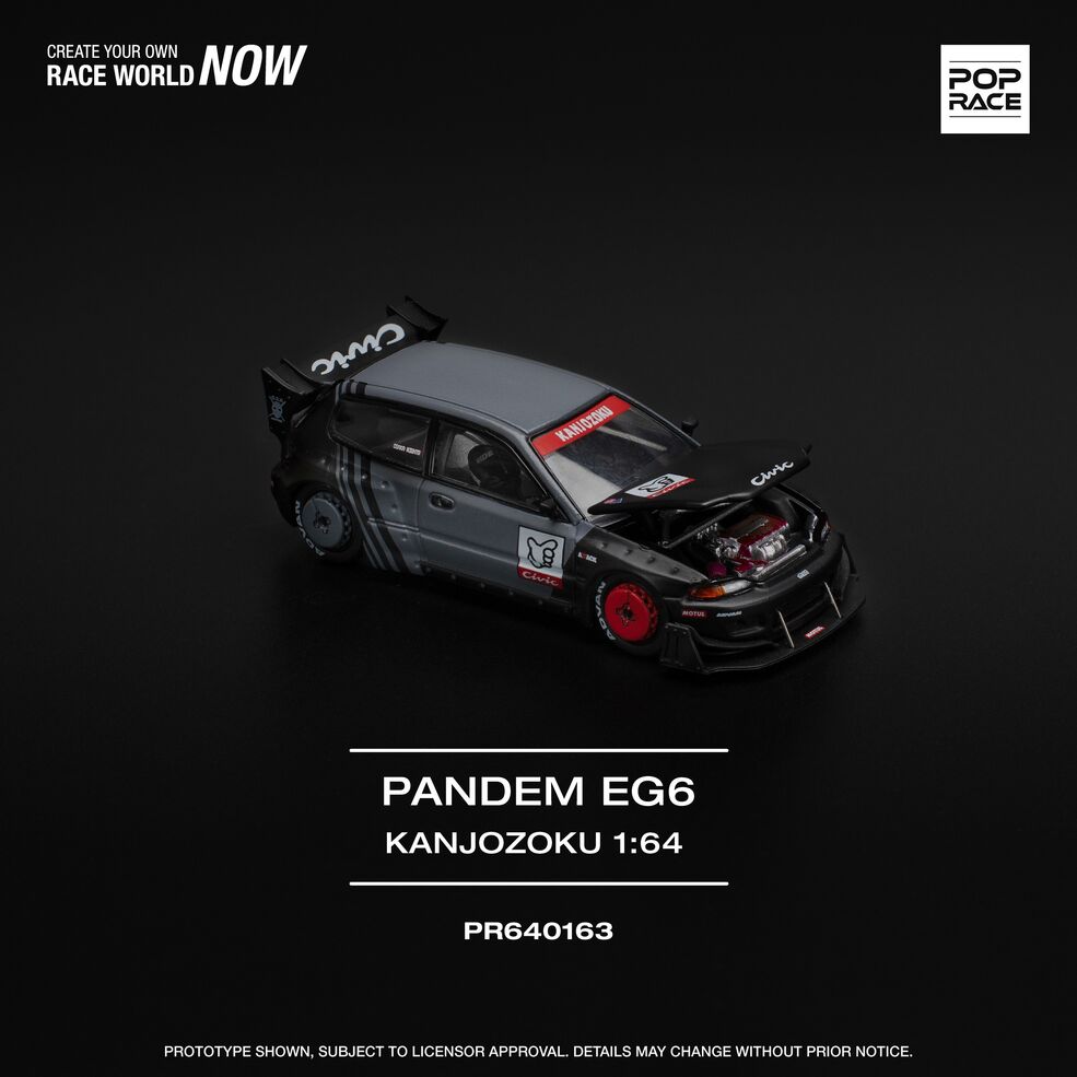 POP RACE HONDA CIVIC PANDEM EG6 Magic Chrome IDE Indonesia