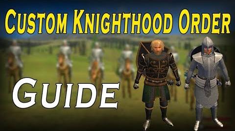 Custom Knighthood Order Prophesy Of Pendor 3 Wiki Fandom