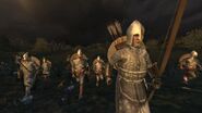 Silvermist Rangers and Noldor Warriors preparing to skirmish