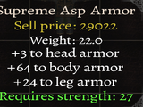 Supreme Asp Armor