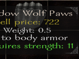 Shadow Wolf Paws