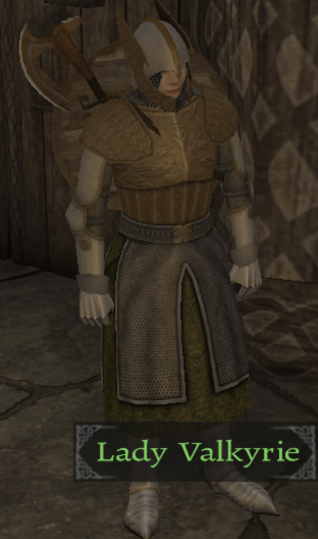 Golden Valkyrie Armor Prophesy Of Pendor 3 Wiki Fandom