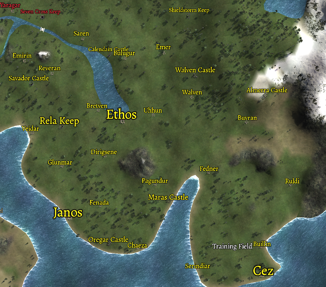 prophesy of pendor map prophesy of pendor map