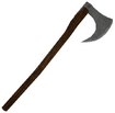 Mesh one handed war axe b