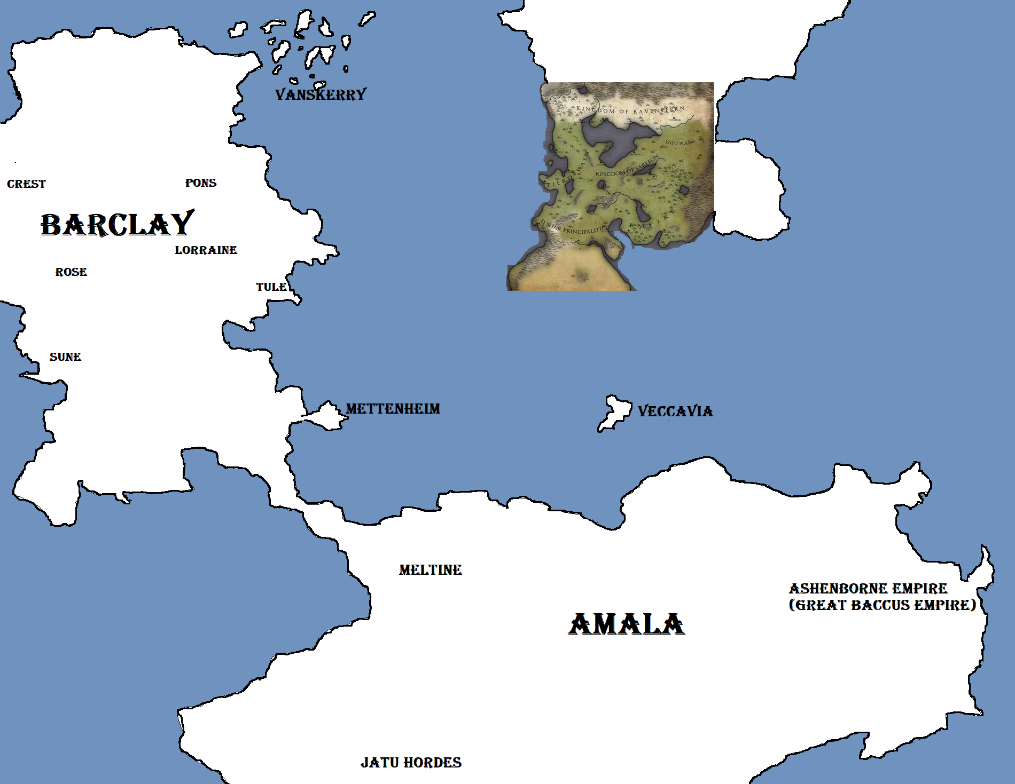 prophesy of pendor map