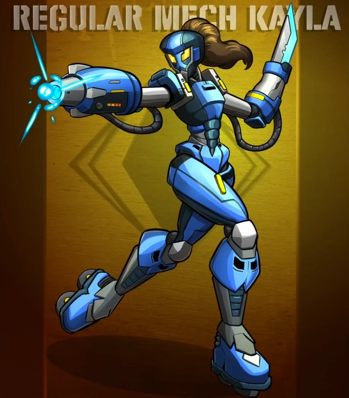 Regular Mech Kayla | PopCross Studios Wiki | Fandom