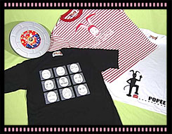 T-shirt set of 3 w/film case | Popee the Performer Wiki | Fandom