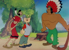 Popeye and the Chief