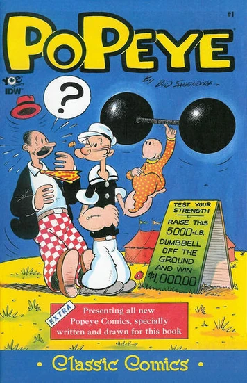 Popeye Classics (comic book) | Popeye the Sailorpedia | Fandom
