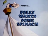 Polly Wants Some Spinach