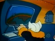 Coldfinger shoots down a satellite