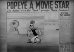 Popeye A Movie Star