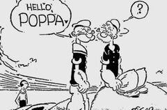 Popeye finds Poopdeck Pappy 1936