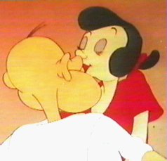 popeye and olive oyl kiss