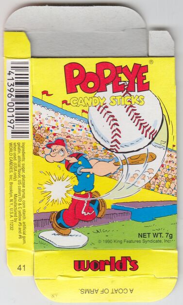 Popeye Candy Sticks Popeye The Sailorpedia Fandom