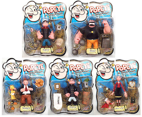 Popeye action figures | Popeye the Sailorpedia | Fandom
