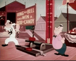 Popeye Uses His Fisks.gif