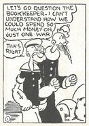King Blozo's first appearance in "The Great Rough-House War"